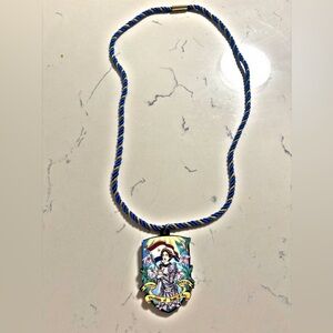 Krewe of Hermes 2025 Light Up Visions of Joan d'Arc Rope Necklace